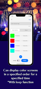 Color Screen:From Button/Clock