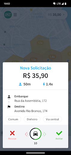 ACT Driver - Motorista Screen 3