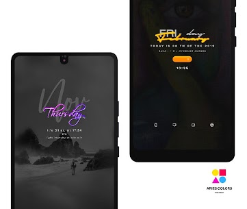 ARIES COLORS KWGT APK (a pagamento) 5
