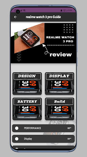 Realme Watch 3 pro Guide Screen 2