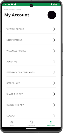 H2H Community Screen 3
