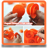 Paper Flower Craft Ideas icon