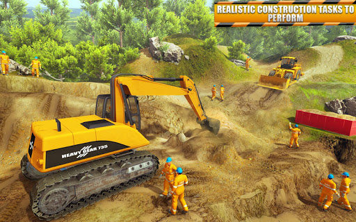 Android application Uphill Road Builder Sim 2019 screenshort