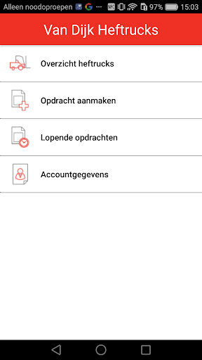 Van Dijk Heftrucks Screen 2
