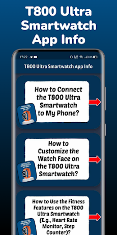 T800 Ultra Smartwatch App Infoのおすすめ画像2