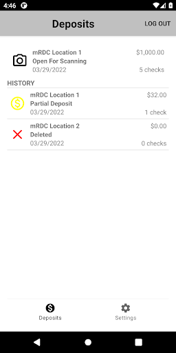 PB&T Business Deposit Screen 2