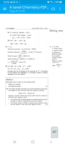 CIE A Level Chemistry Yearly