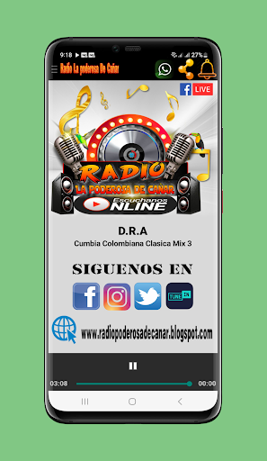 Radio La Poderosa de Cañar Screen 3