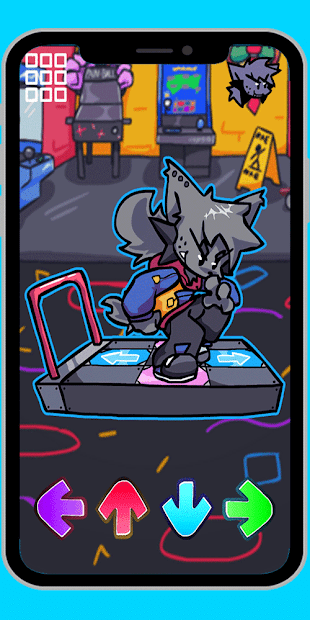 Screenshot 4 Fireday night funny character Test/Simulator mod android