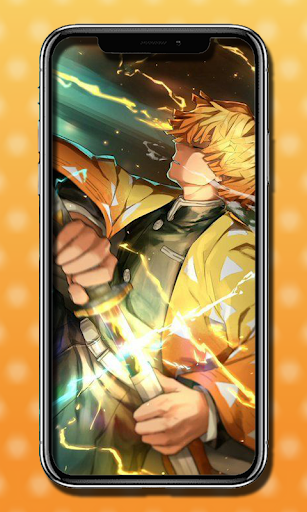 HD Zenitsu Wallpaper Demon Ani