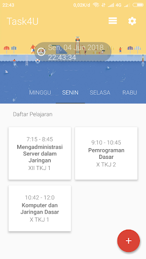 Jadwal Sekolah - Task4U Screen 3