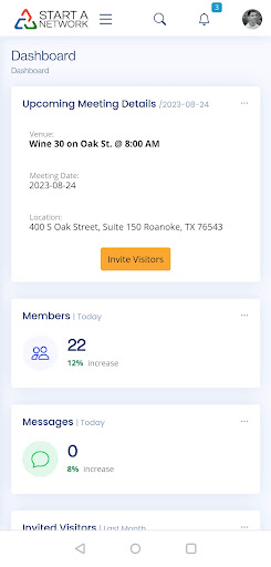 Start A Network Screen 2