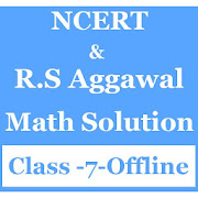 RS Aggarwal Class 7 Math Solution OFFLINE  Icon