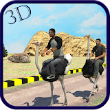 Ostrich Racing Simulator 3d icon