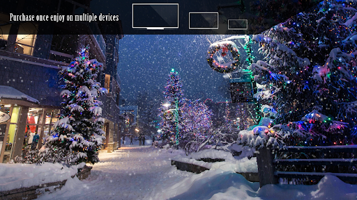 Christmas Snowfall Screen 2