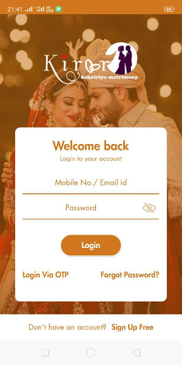 Android application Kirar Kshatriya screenshort