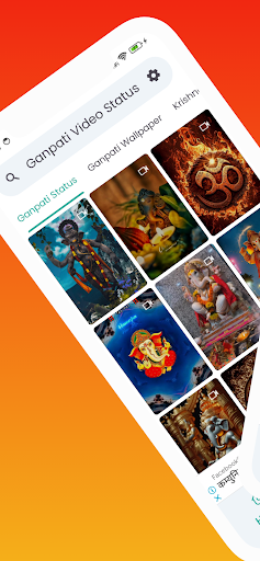 Android application Ganpati Video Status screenshort