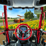 Big Farming Tractor Games 23 icon