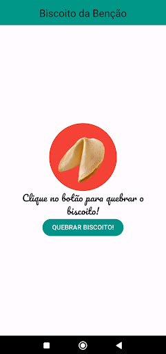 Android application Biscoito da Benção screenshort
