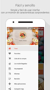 Screenshot 5 Recetas saludables android