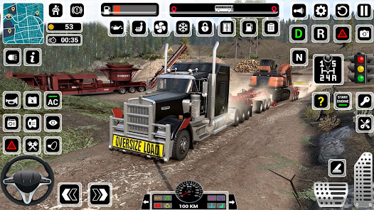 Imágen 20 American Truck Driving Game 3D android