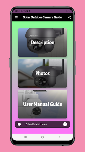 Solar Outdoor Camera guide