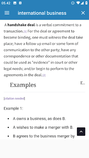 International Business Law Screen 2