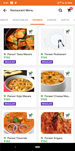Aaram Restaurant - Order Food Screen 3