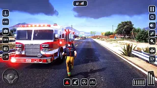 Fire Truck Game:US Firefighter - Screenshot 2