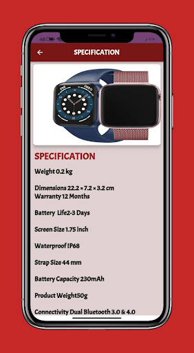 Hoco Y1 Smart Watch Guide Screen 2