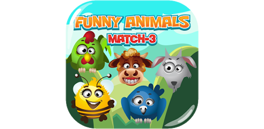 The Funny Animals Match 3