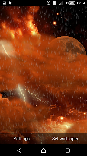 The real thunderstorm - LWP