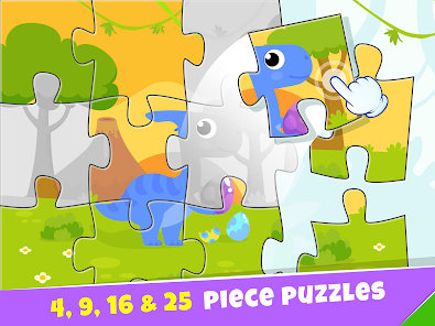 Bini Dino Puzzles for Kids!  screenshots 13
