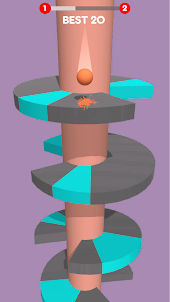 Helix Jumping Ball Game