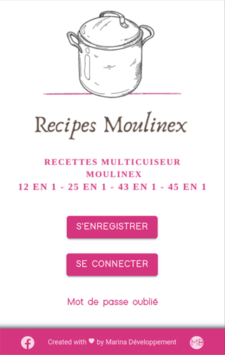 Tải Recipes Moulinex MOD + APK 0.1.1 (Mở khóa Premium)