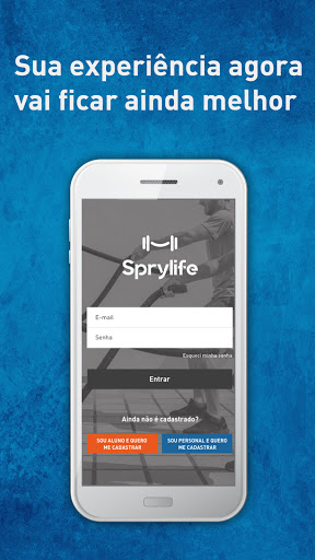 Android application Sprylife screenshort