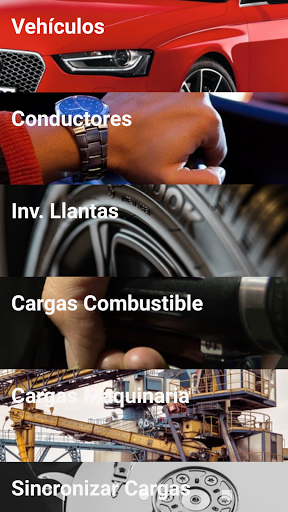 Android application DriverControlApp screenshort