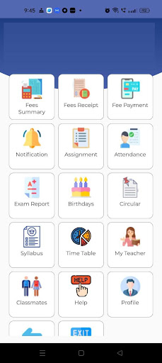 Android application St. Charles School Shivpuri MP screenshort