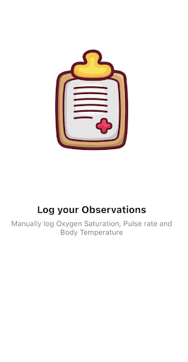 Oxy Pulse Tracker Screen 2