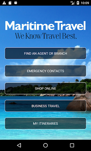 Android application Maritime Travel screenshort