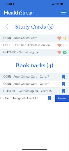 Healthstream Cert Prep Screen 3