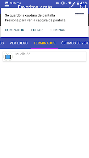 Android application Lo Retro - Series de los 40s a screenshort