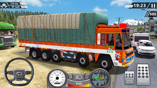 Real Euro Cargo Truck Simulator Driving Free Game screenshots 9
