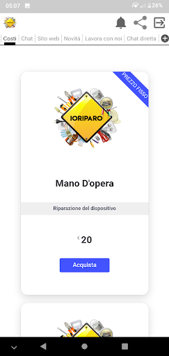 IoRiparo Screen 3