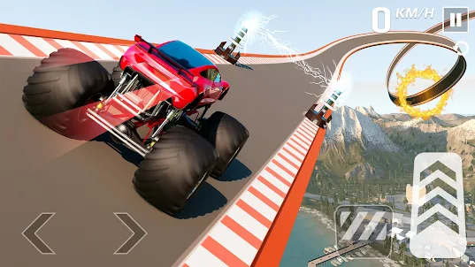 Monster Truck Stunt - Car Game