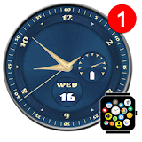 Free Analog Watch Face Theme for Bubble Cloud icon