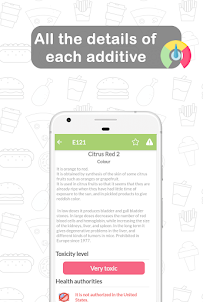 Avoid Food Additives - Scan it