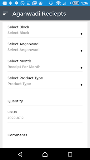 PCDFICDS Screen 2