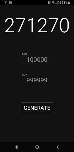 Random Numbers | Lotto Helper Screen 2
