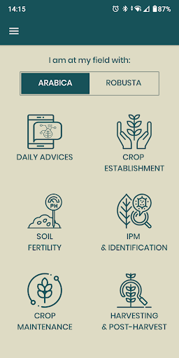 Android application My Crop Care screenshort